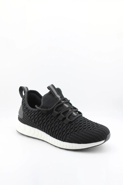 Bernie Mev Knit Mesh Athletic Sneakers with Textured Sole